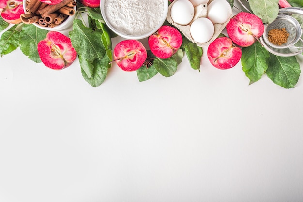 Świeże składniki na stole